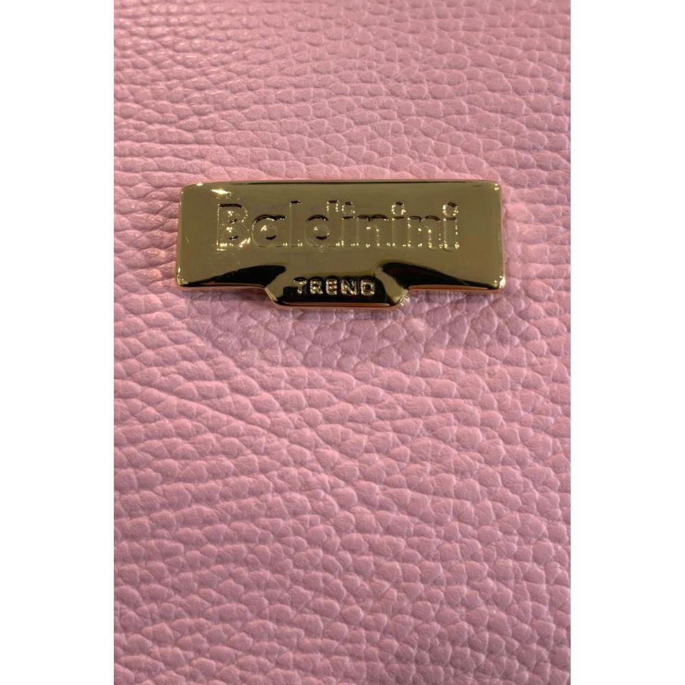 Pink Leather Women Bag