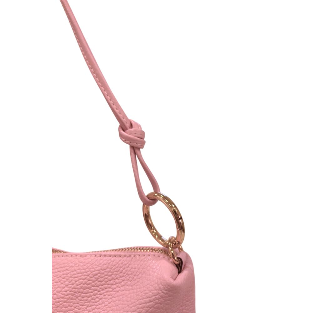 Pink Leather Women Bag