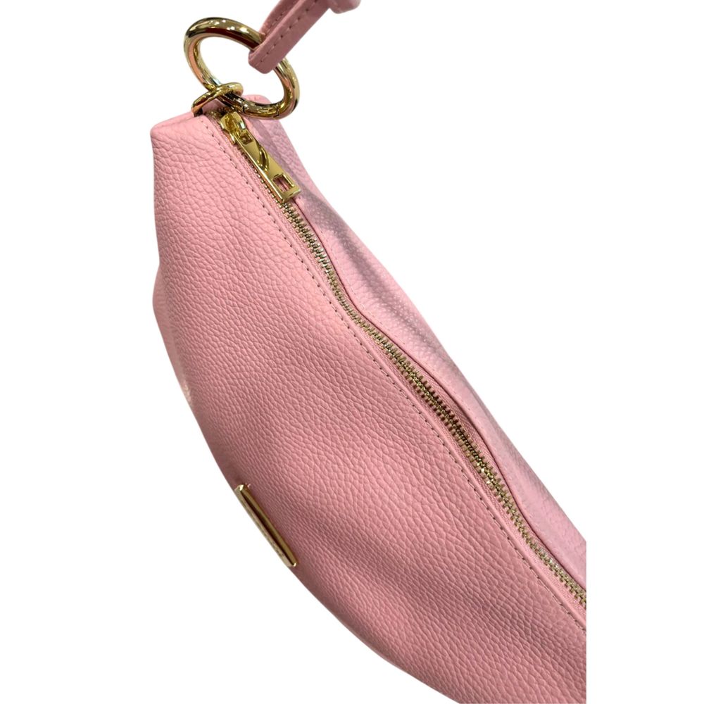 Pink Leather Women Bag