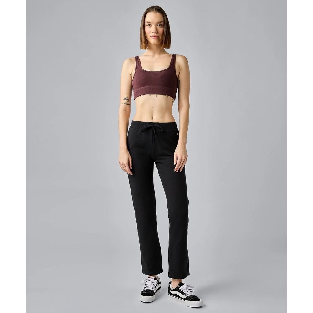 Brown Cotton Sport Bra