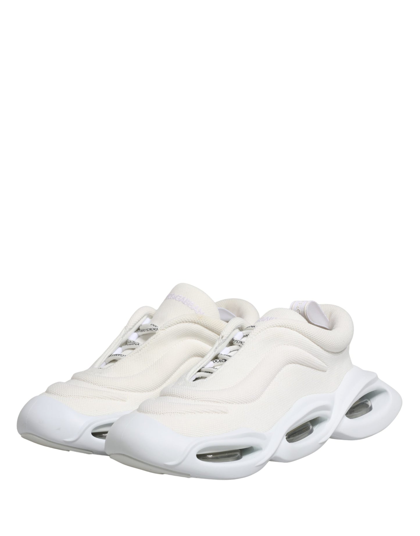 White Slip On Wave Low Top Sneakers Shoes