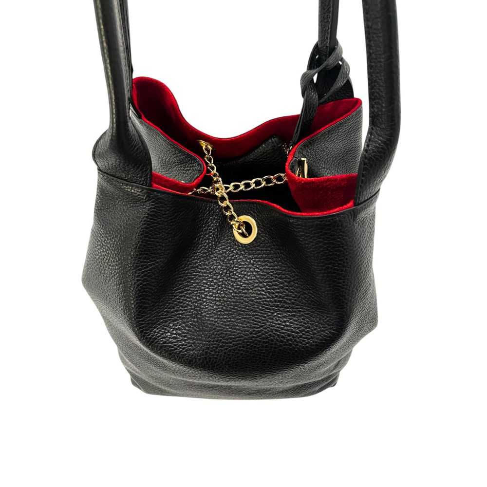 Black Cow Women Shoulder Bag