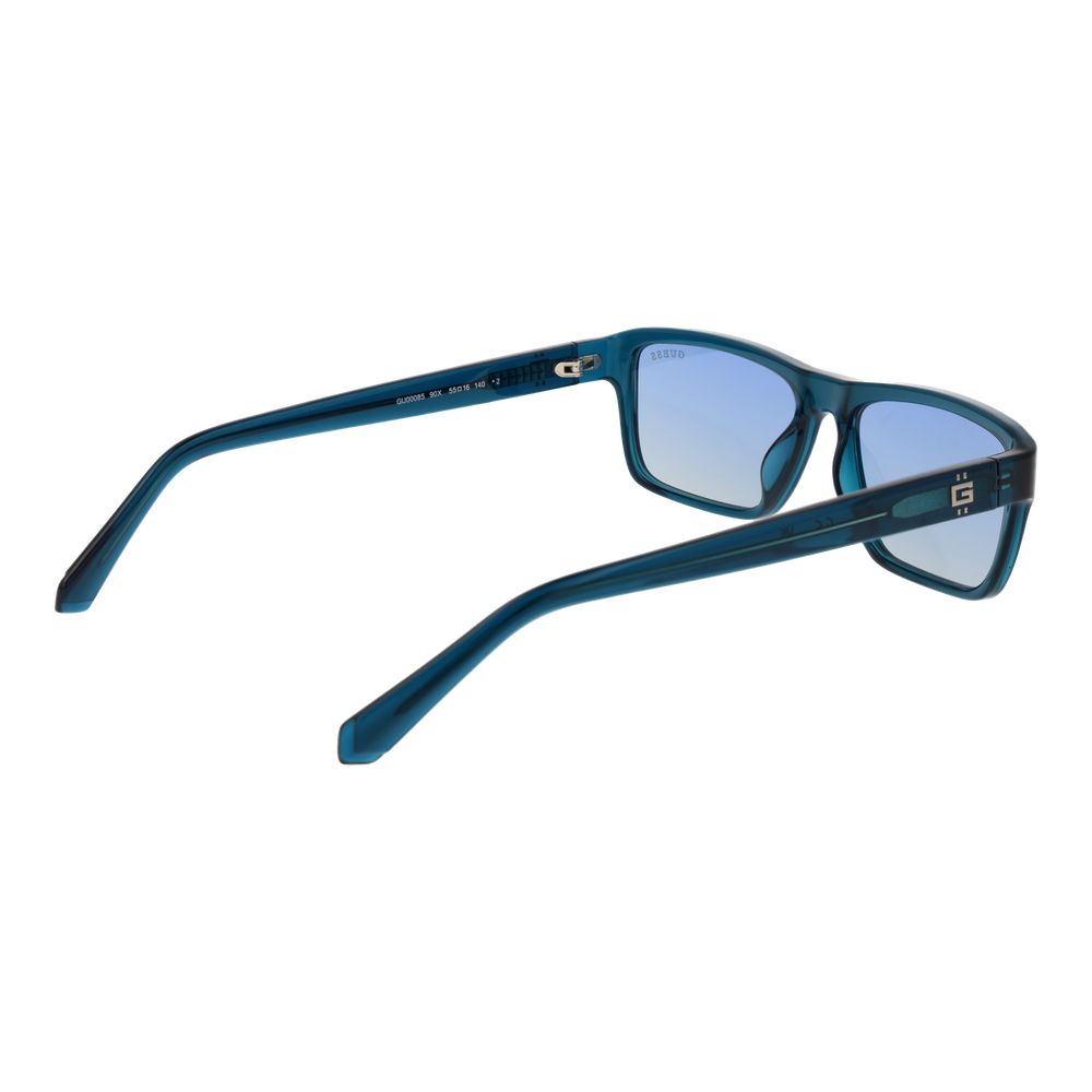Blue Plastic Sunglasses