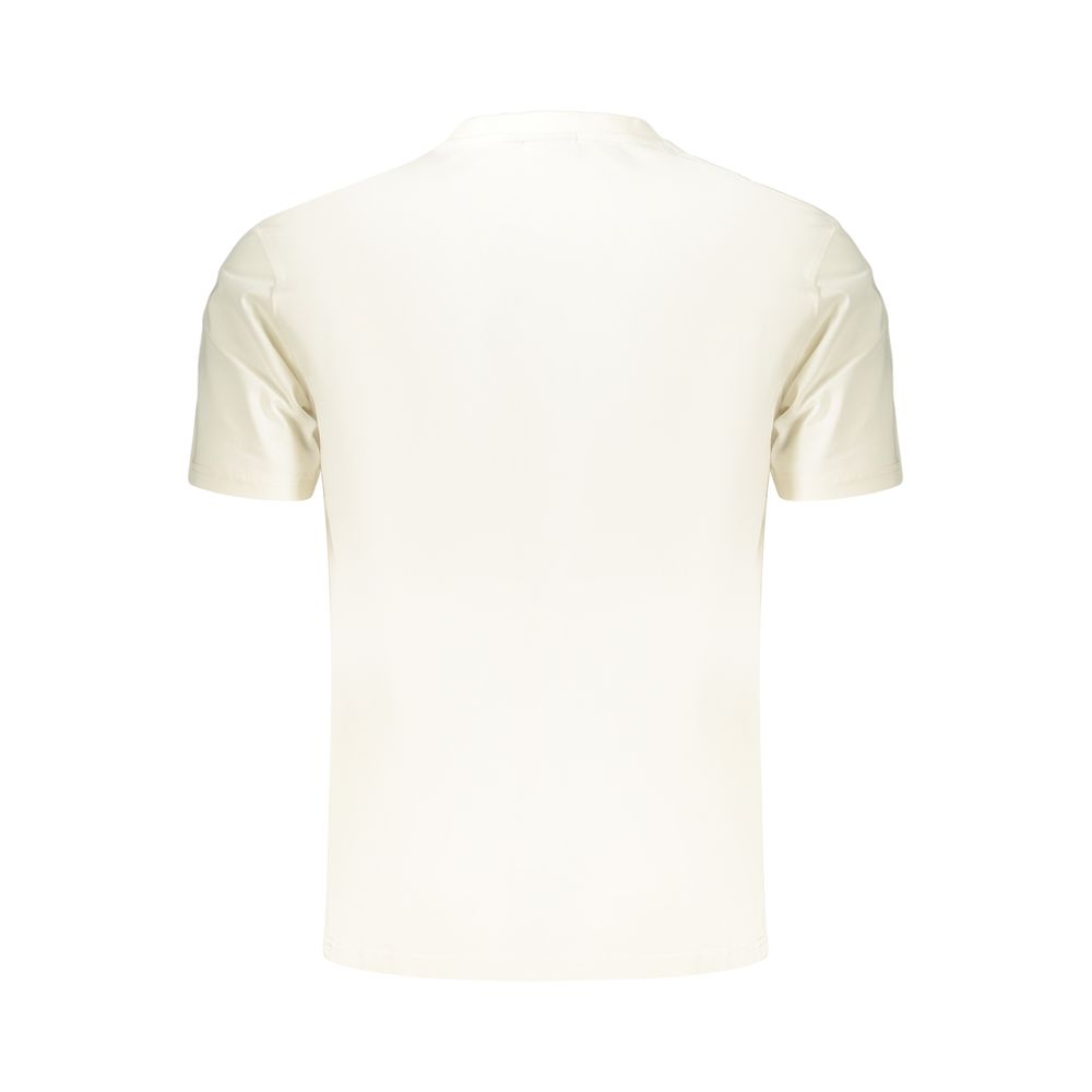White Cotton Men's T-Shirt