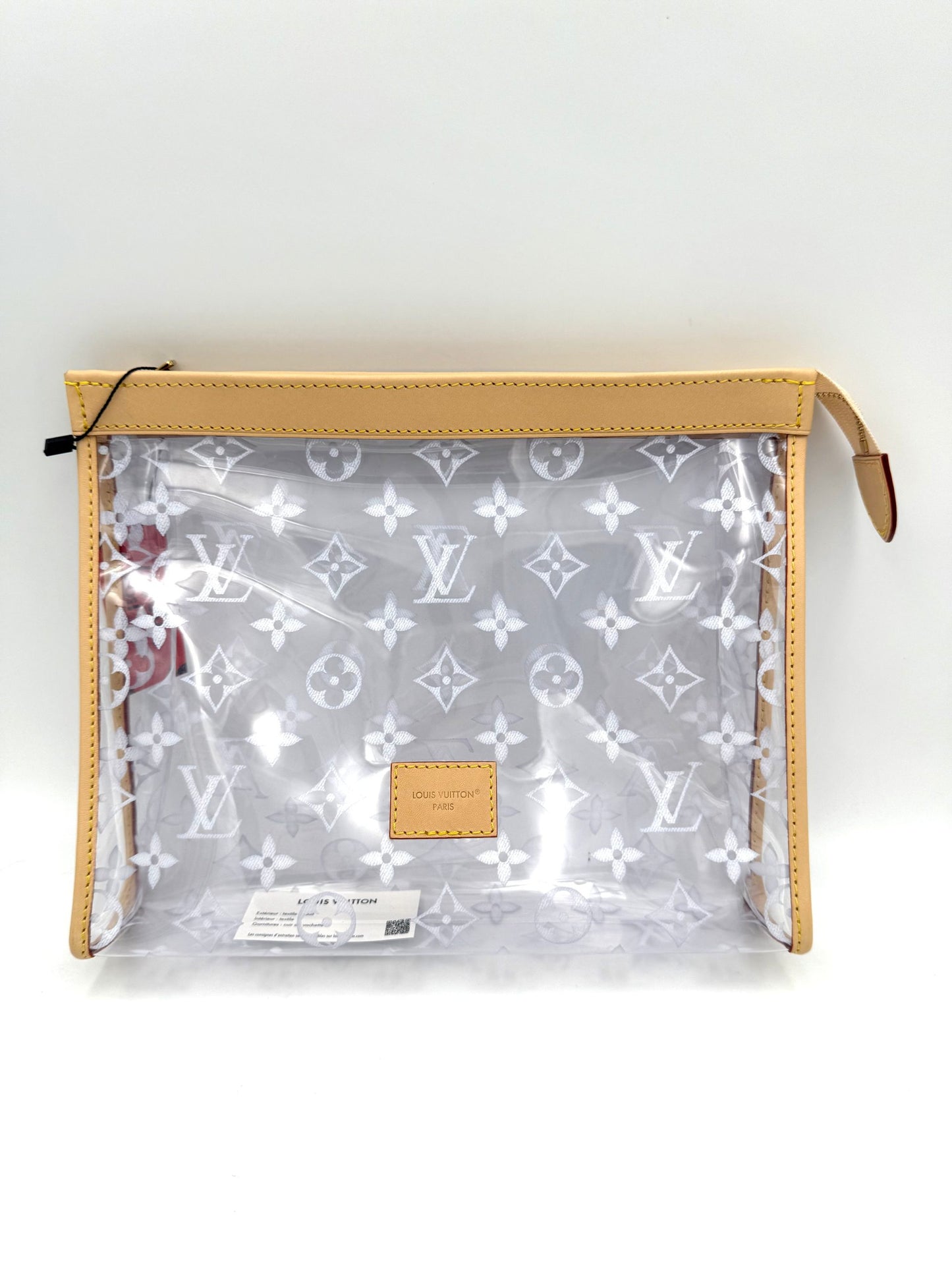 LOUIS VUITTON Monogram Transparent Pochette