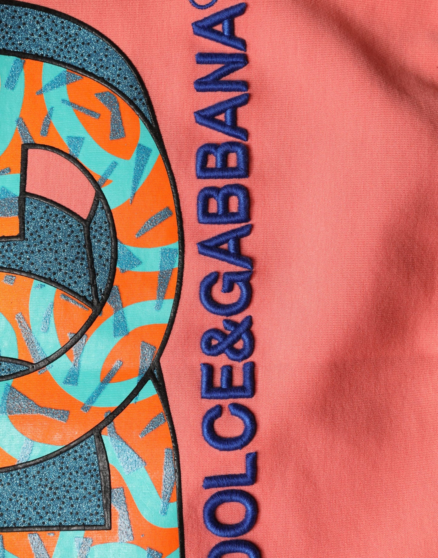 Pink Graphic Crew Neck Cropped Sweatshirt Sweater