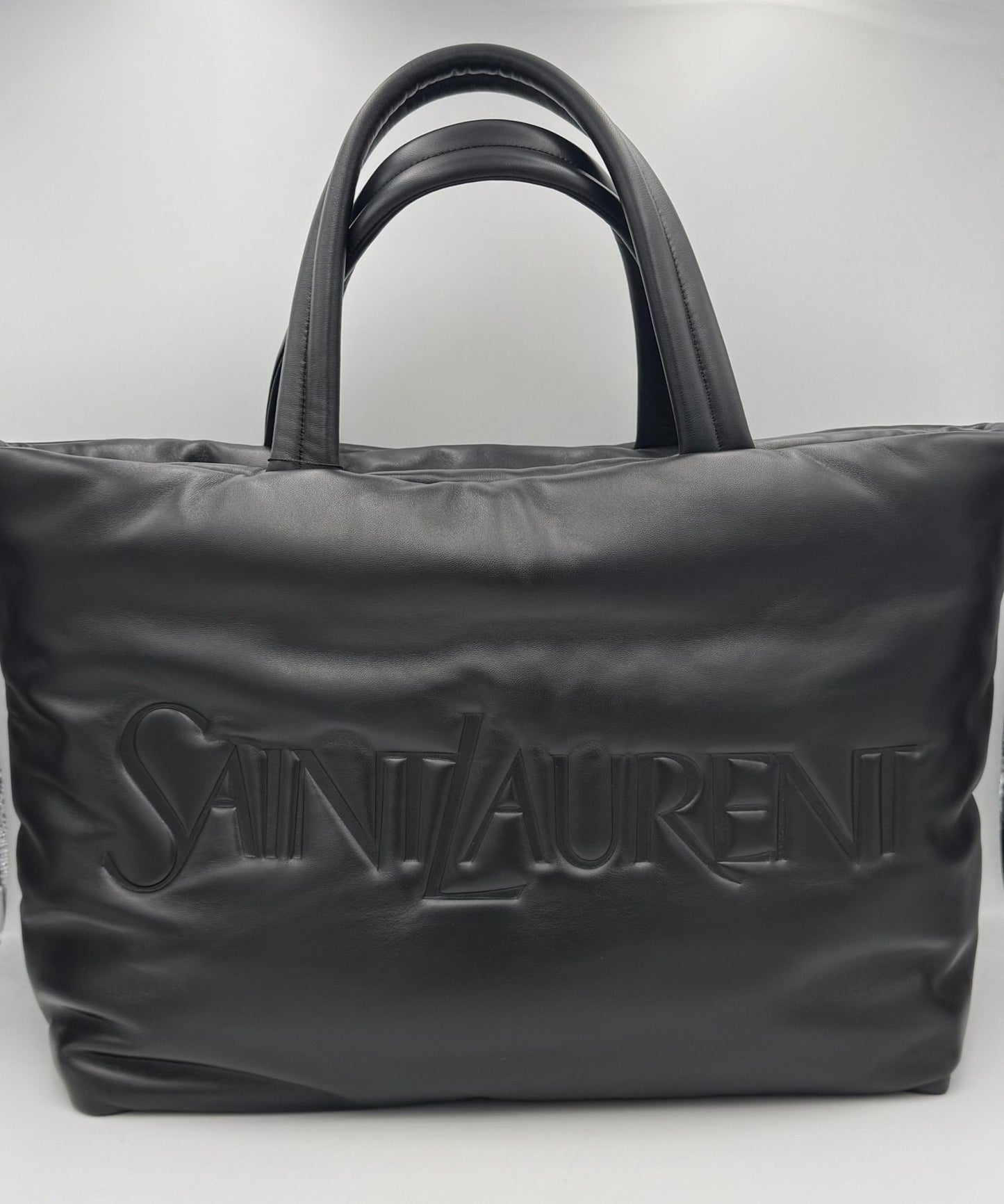 SAINT LAURENT Shopping Bag Large in Lambskin