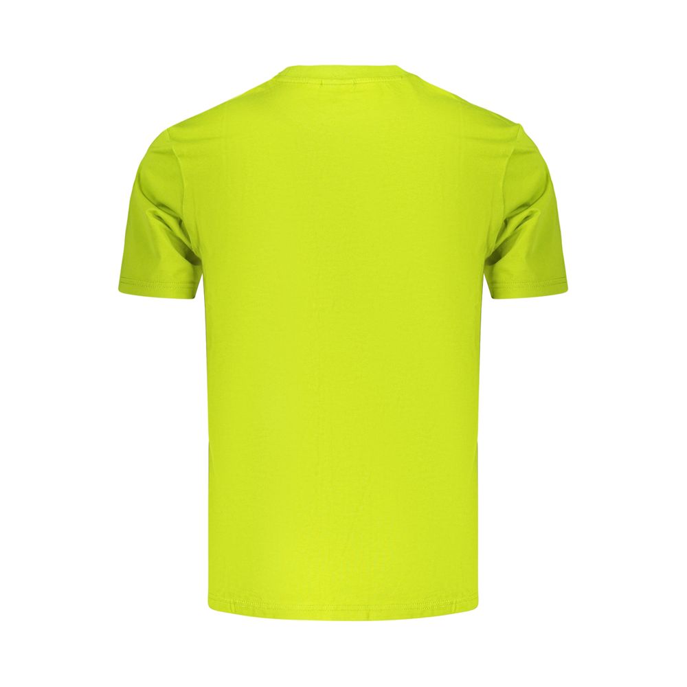 Green Cotton Men's T-Shirt