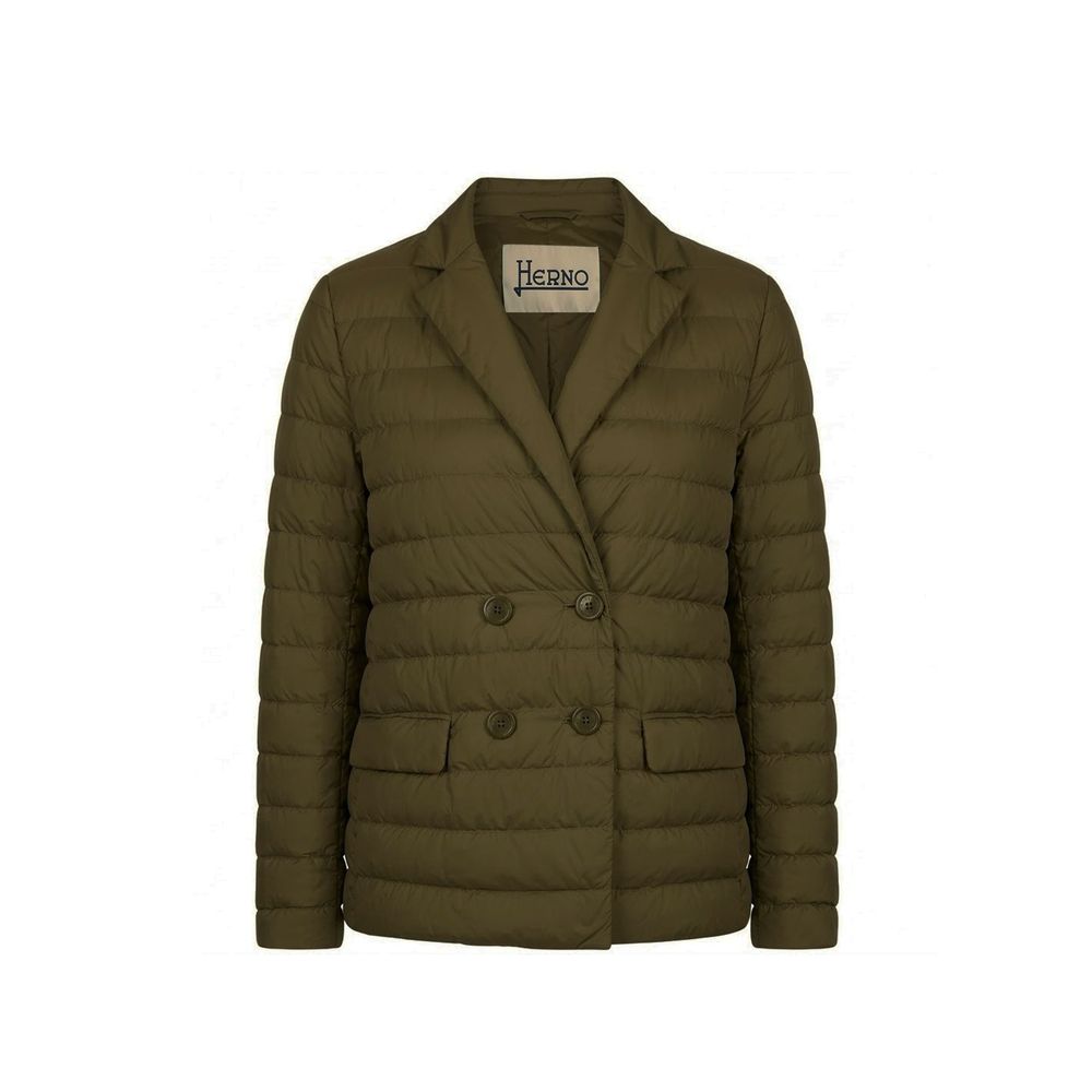 Bicolor Polyamide Full-Length Jacket