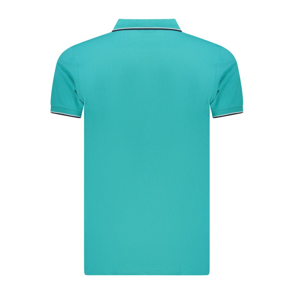 Azzurro Cotton Mens Polo