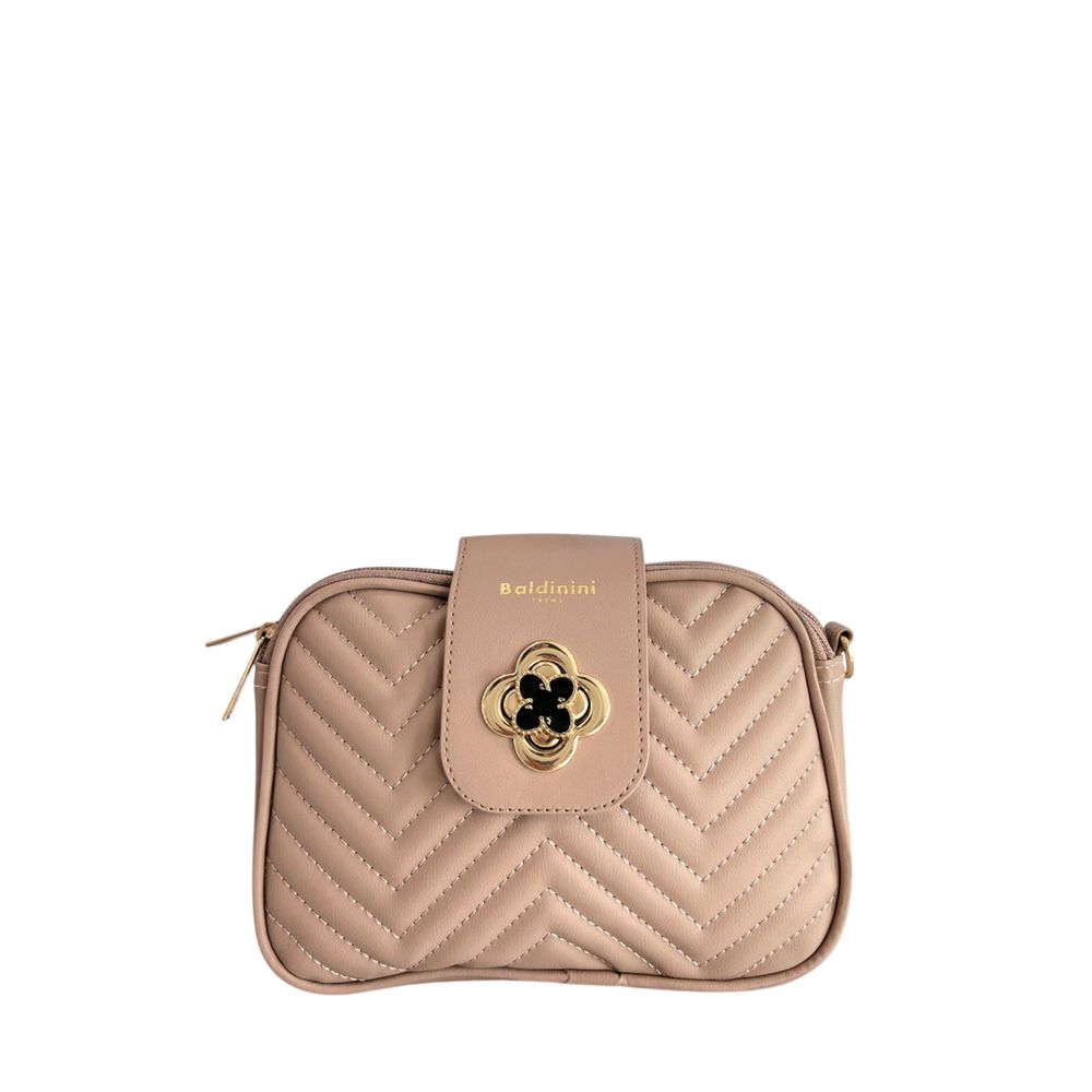 Beige PU Women Crossbody