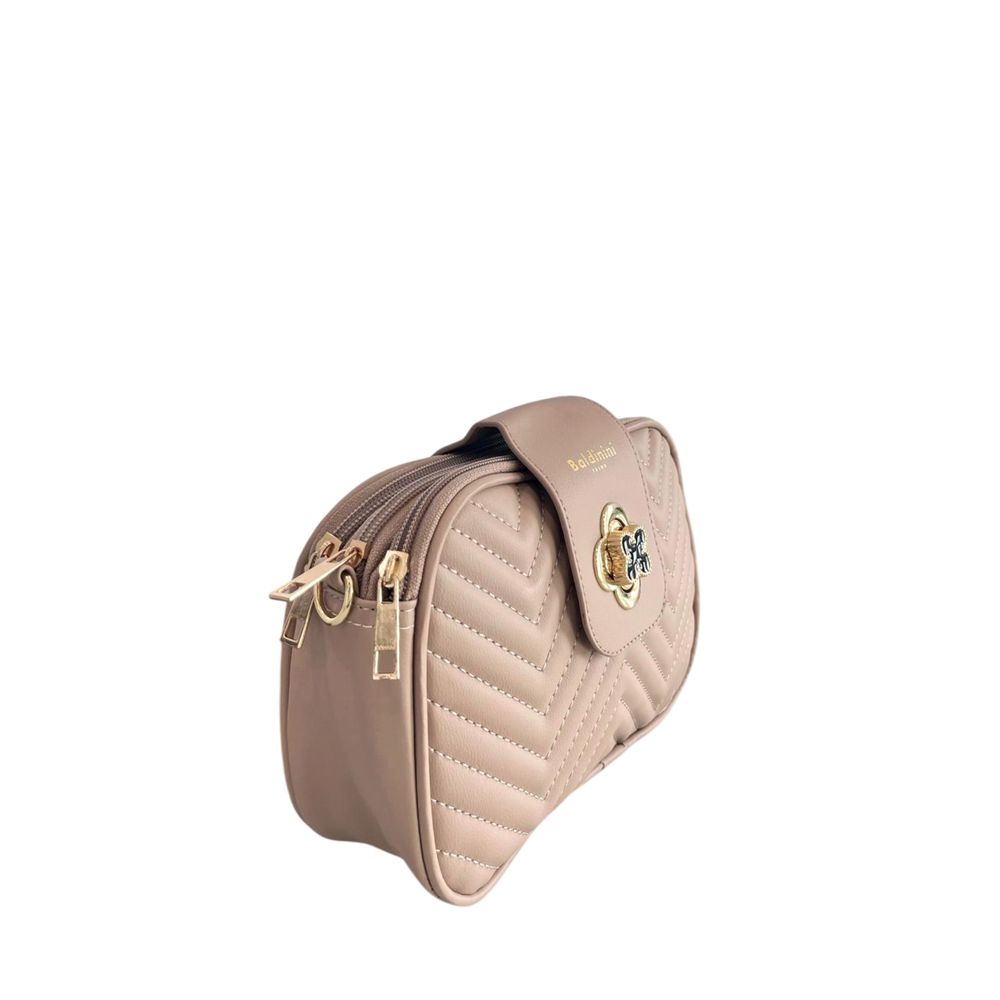 Beige PU Women Crossbody