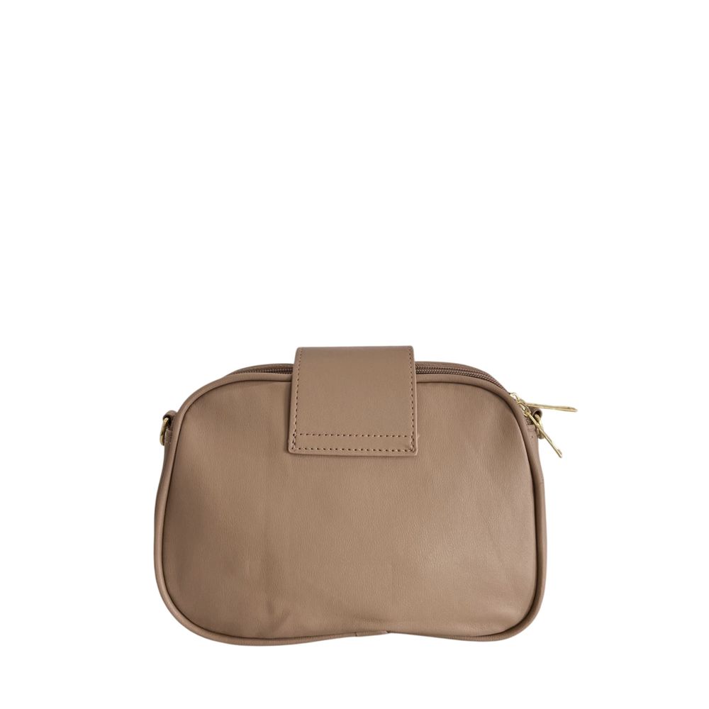 Beige PU Women Crossbody