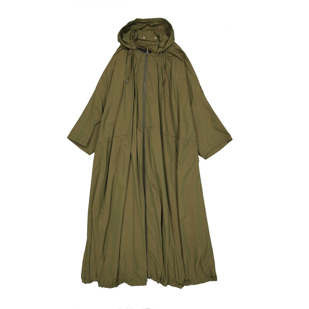 Bicolor Polyester Coat