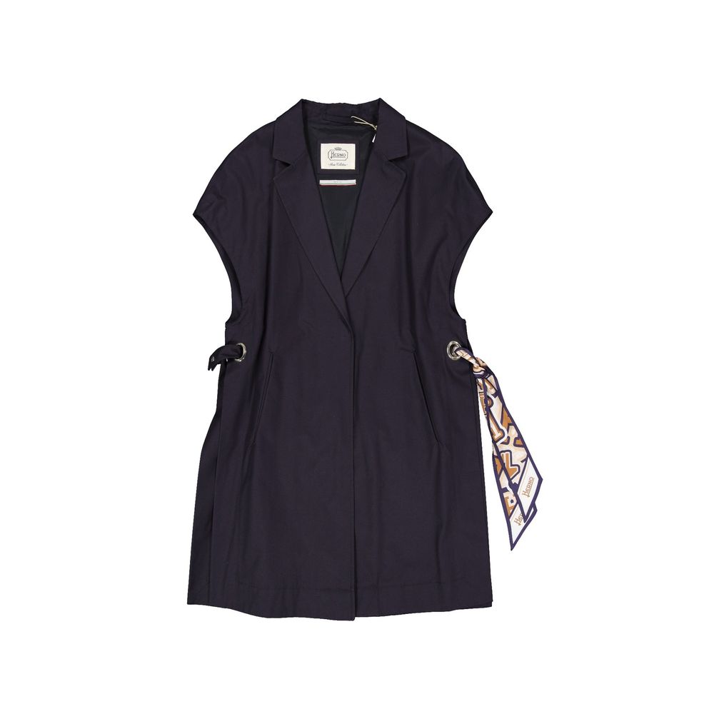 Blue Cotton Coat