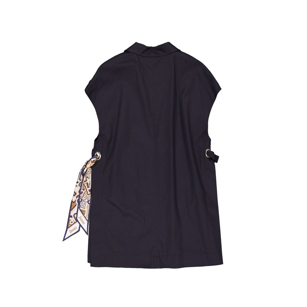 Blue Cotton Coat