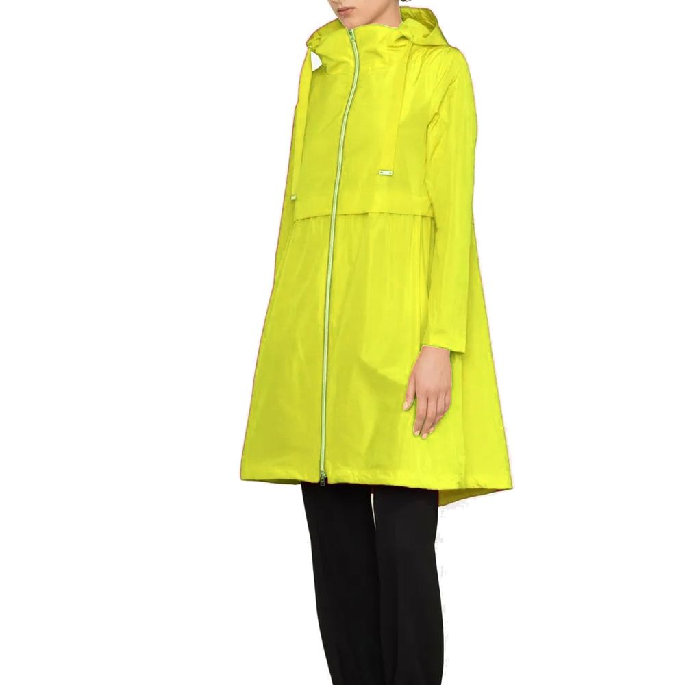 Bicolor Polyester Coat