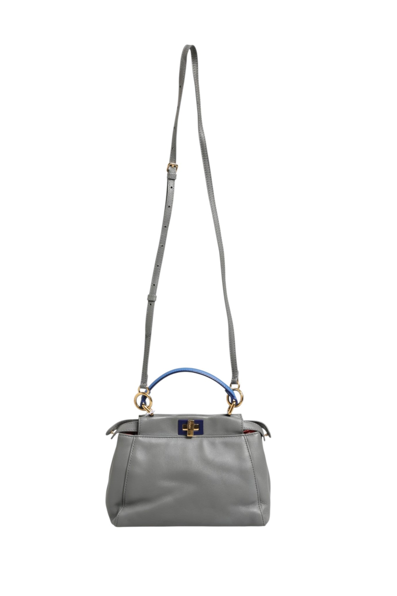 Mini Peekaboo Blue Grey