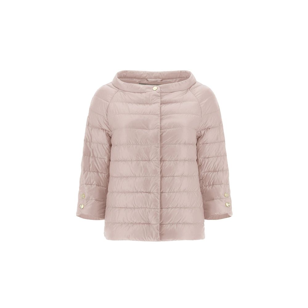 Multicolor Polyamide Full-Length Jacket