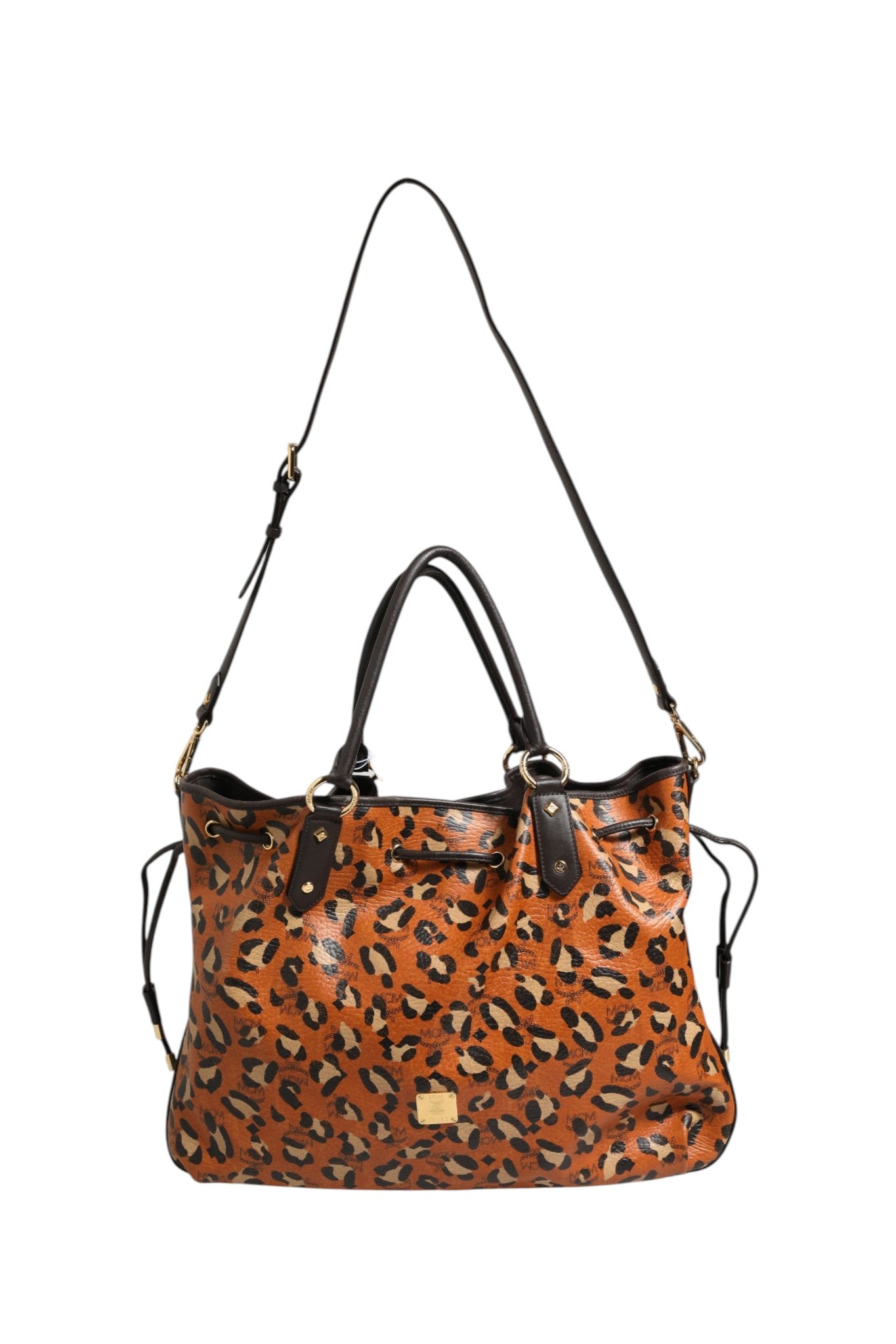 Visetos Leopard Aren Medium Shopper Tote