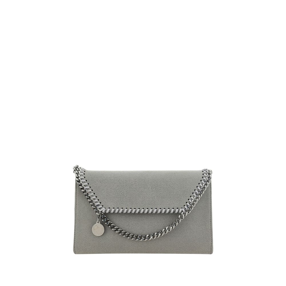 Gray Polyester Shoulder Bag