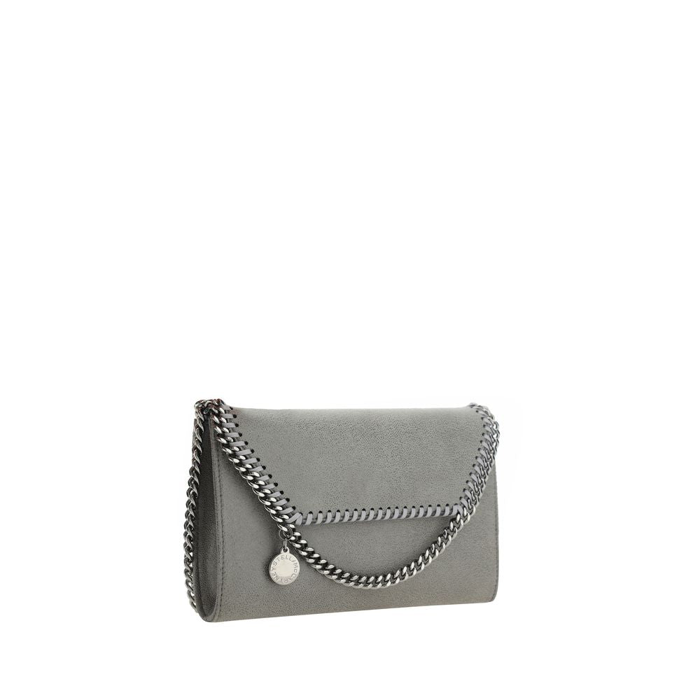 Gray Polyester Shoulder Bag