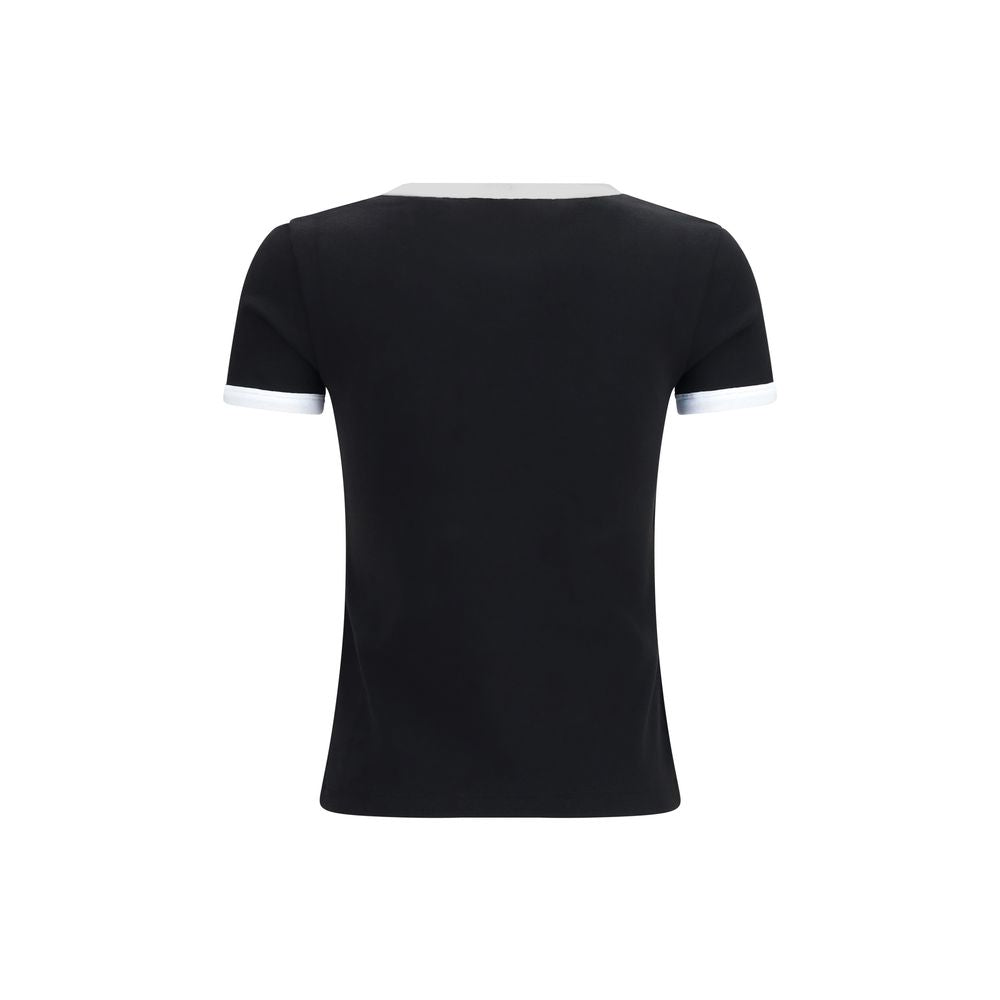 Black Cotton T-Shirt