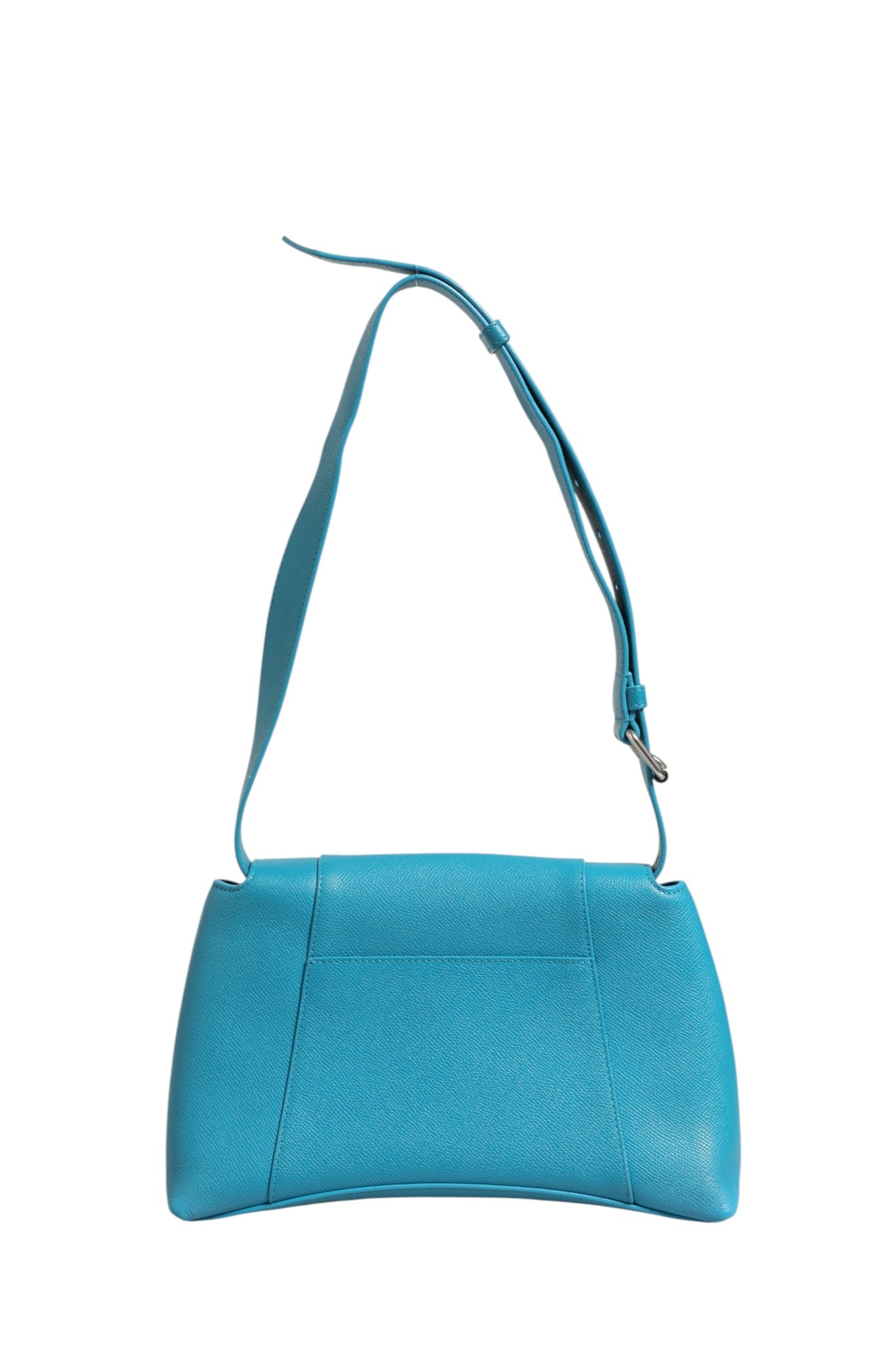 Calfskin S Downtown Blue Shoulder Bag