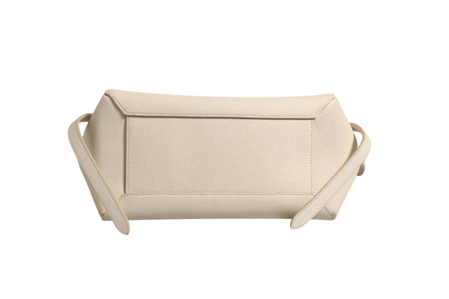 Nano Belt Bag Grained Calfskin Chalk
