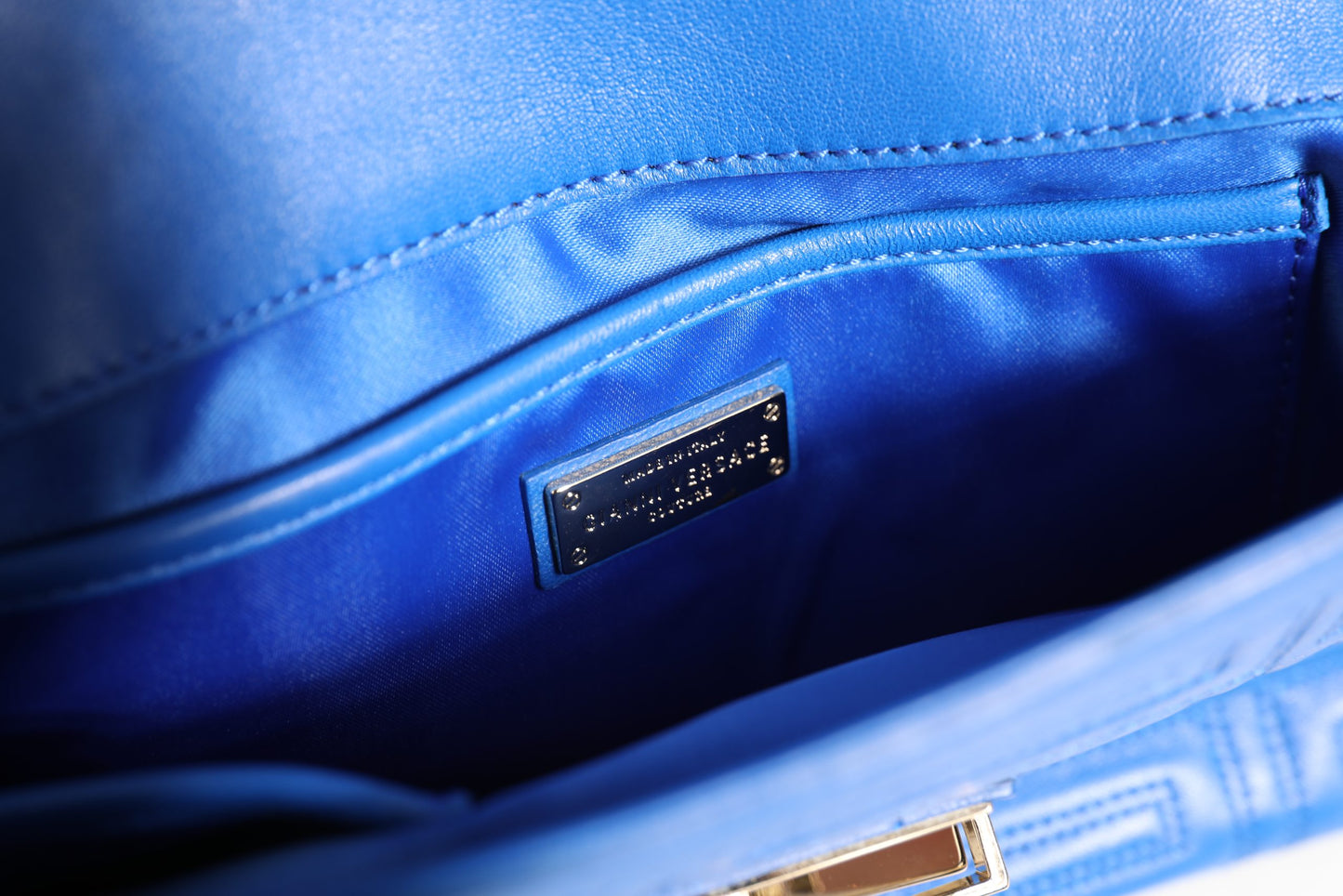 Couture Quilted Leather Shoulder Bag