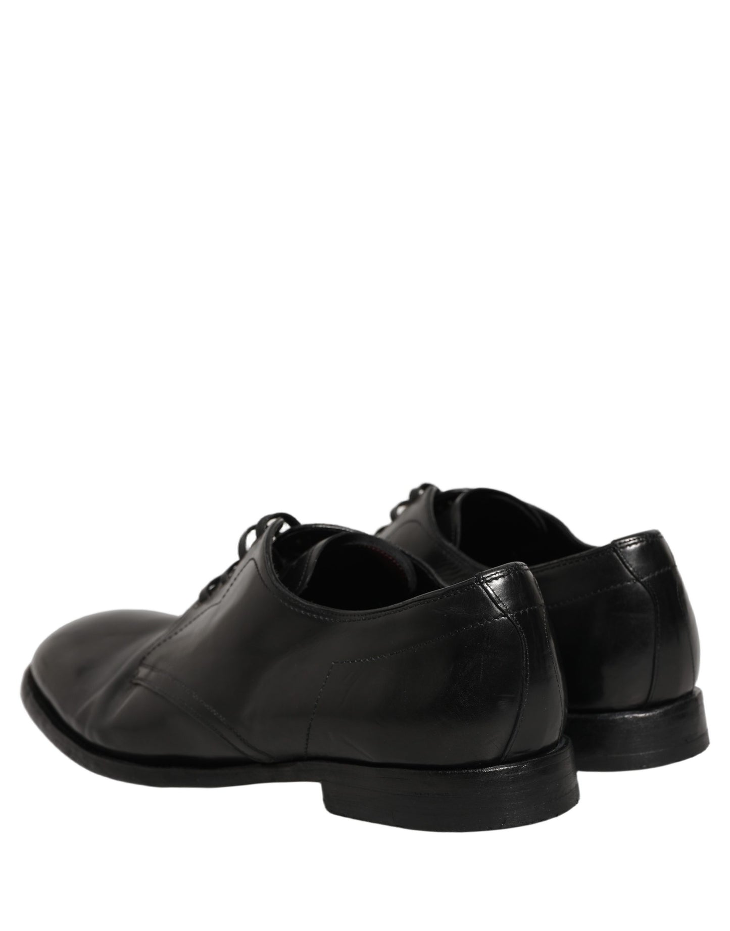 Black Leather Lace Up Derby Dress Formal Shoes
