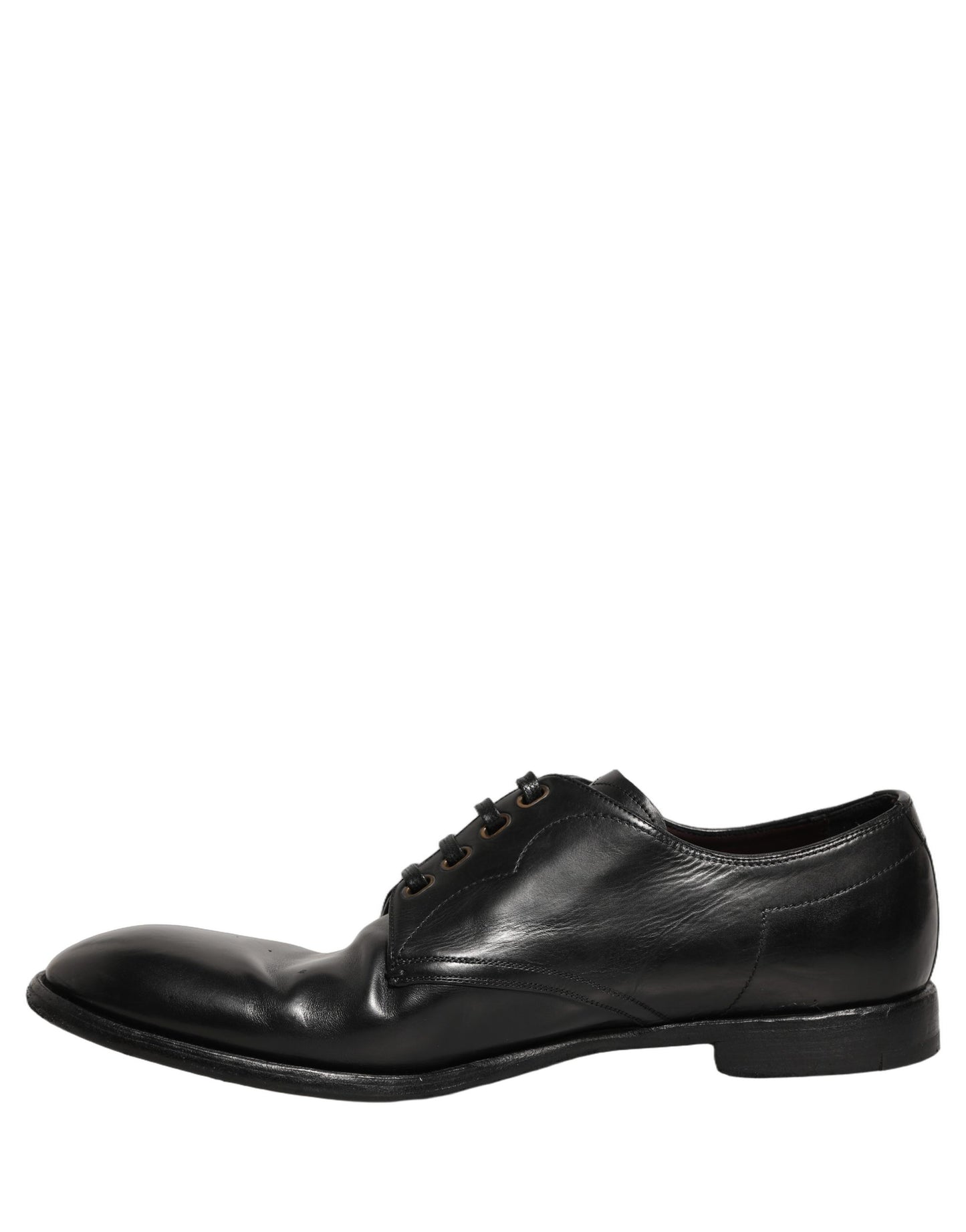 Black Leather Lace Up Derby Dress Formal Shoes