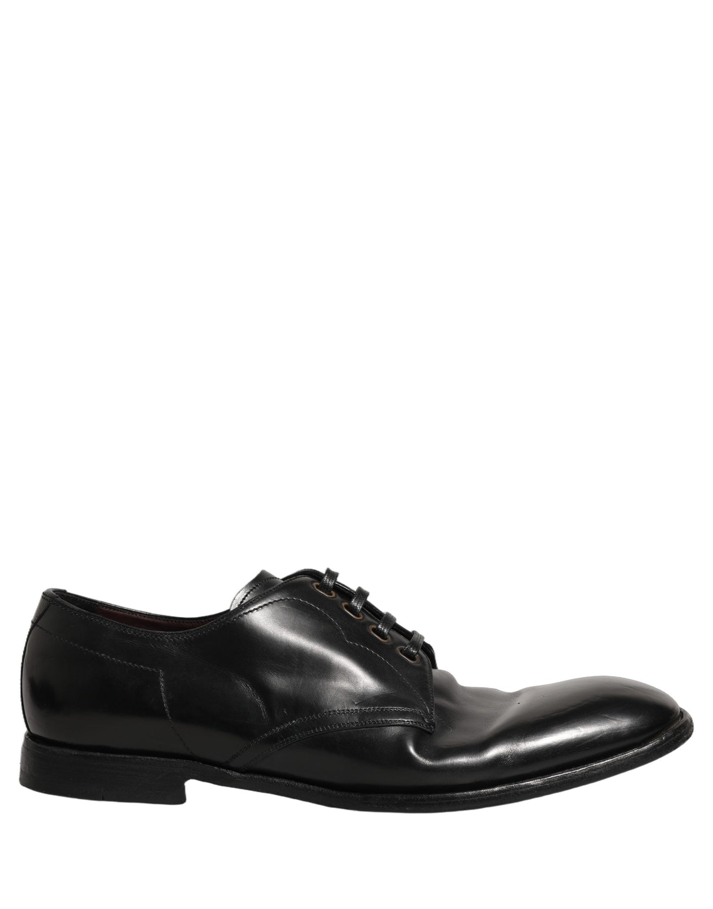 Black Leather Lace Up Derby Dress Formal Shoes