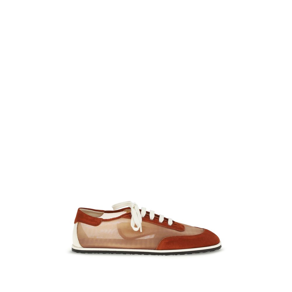 Multicolor Polyester Low Top Sneakers