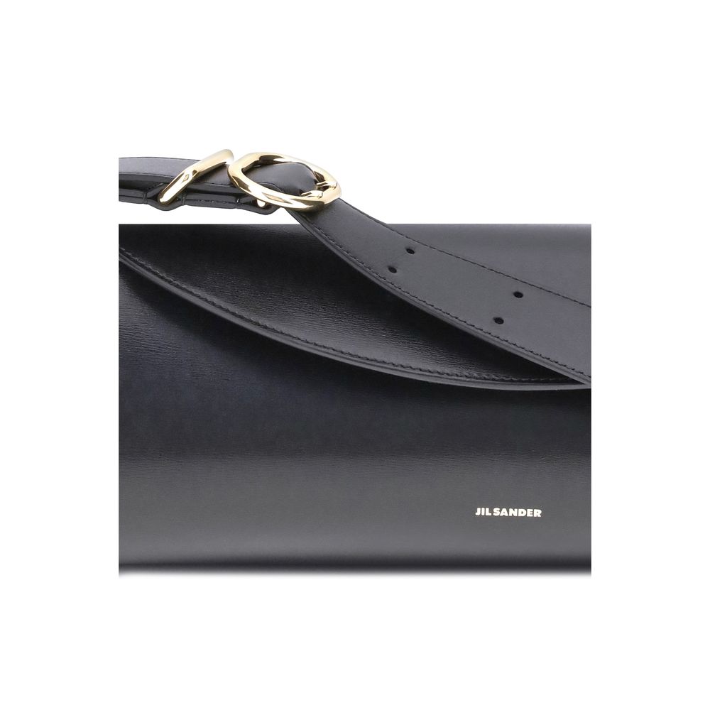 Black Calf Leather Bos Taurus Shoulder Bag