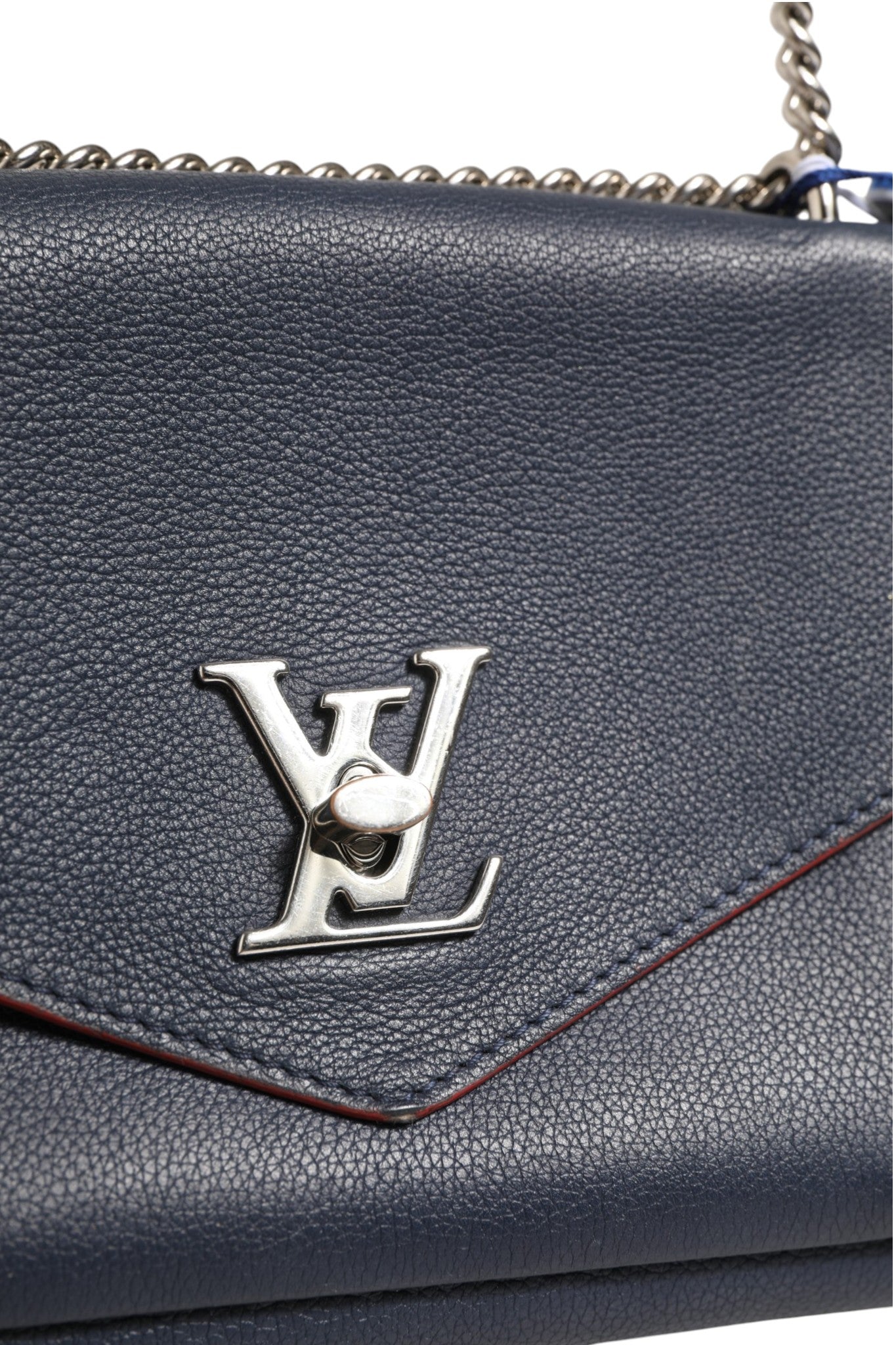 Mylockme Leather Chain Shoulder Bag