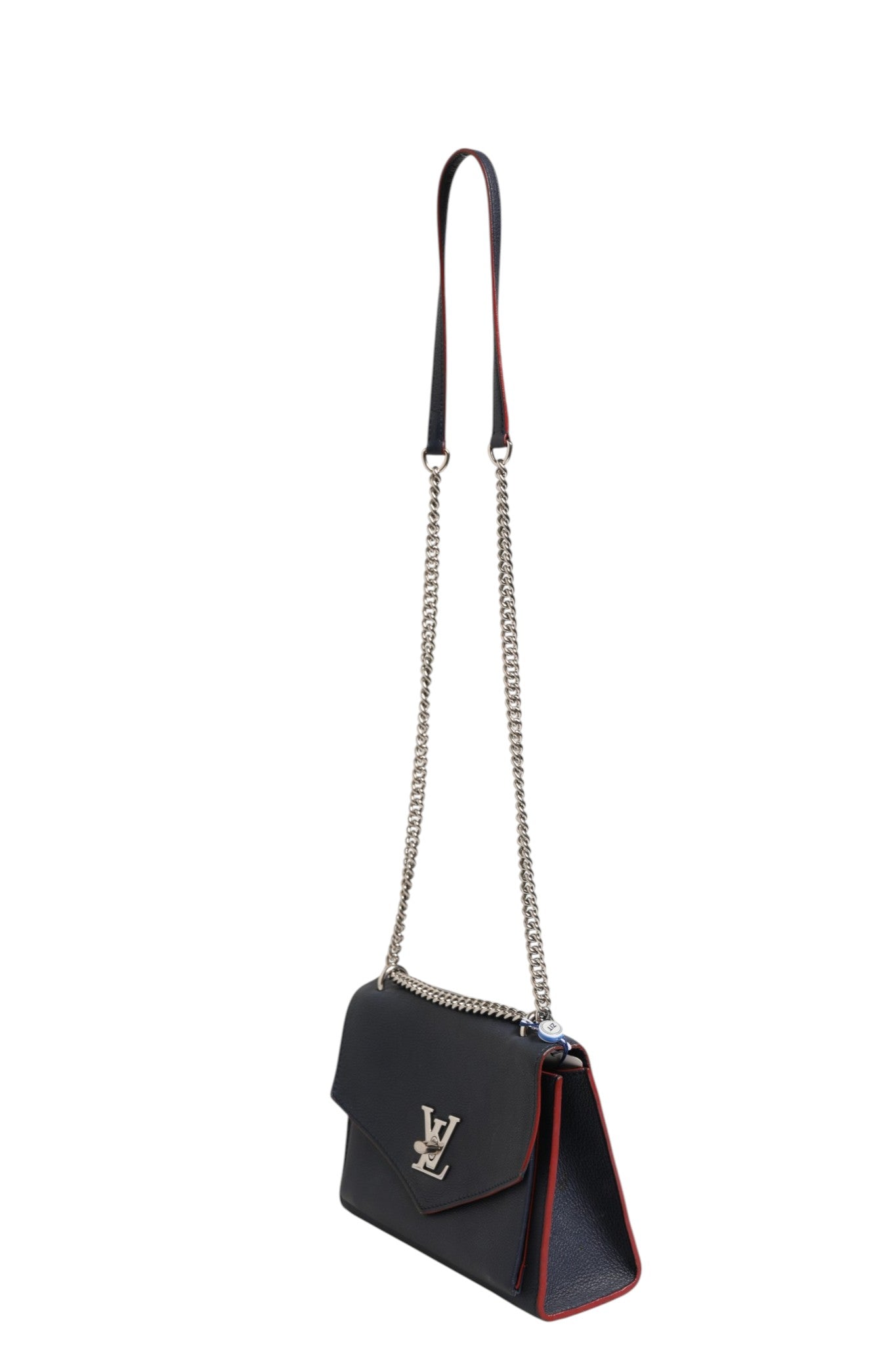 Mylockme Leather Chain Shoulder Bag