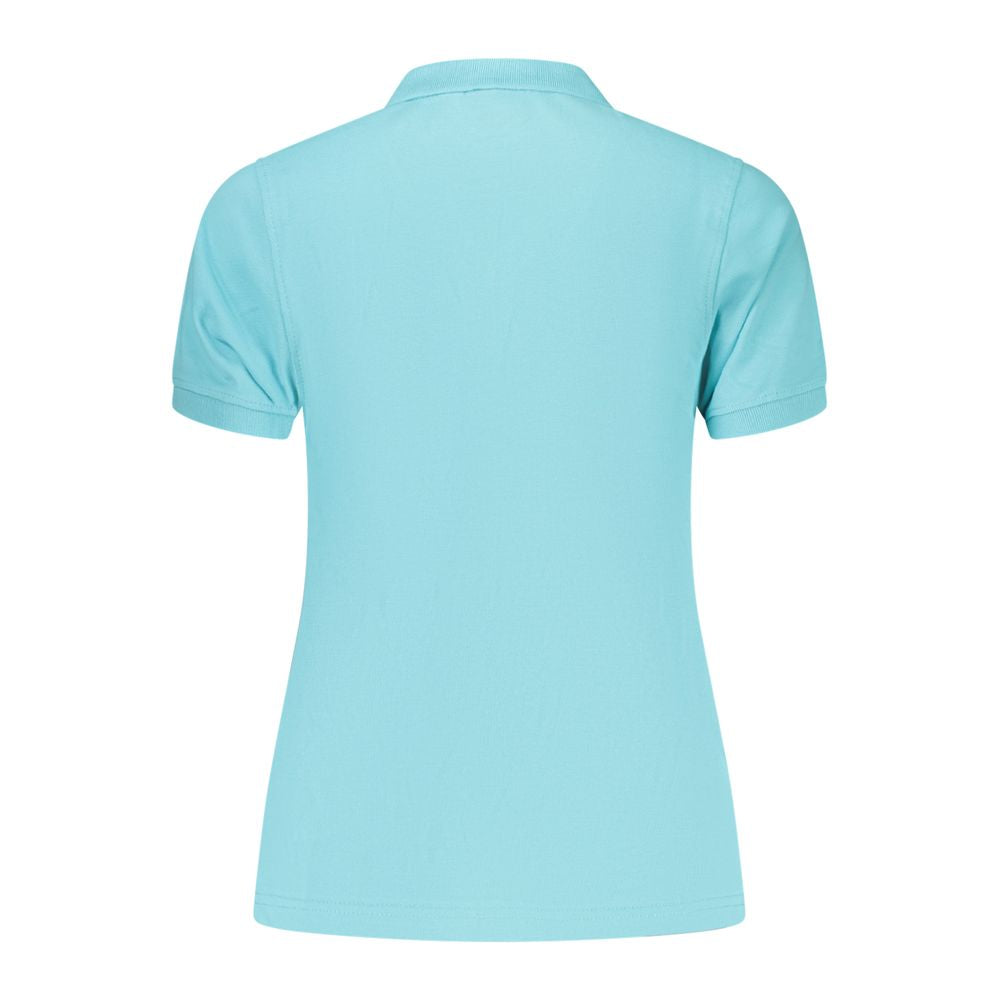 Azzurro Cotton Womens Polo