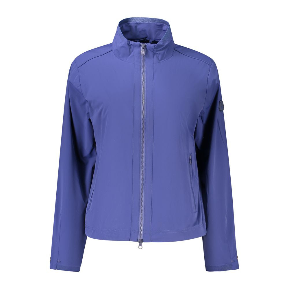 Blue Nylon Women's Jacket