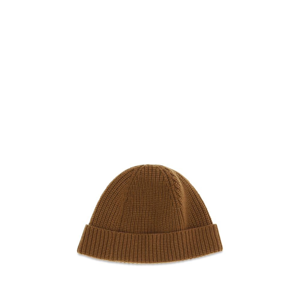 Brown Cashmere Beanie