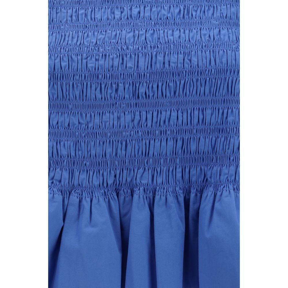 Blue Cotton Blouse