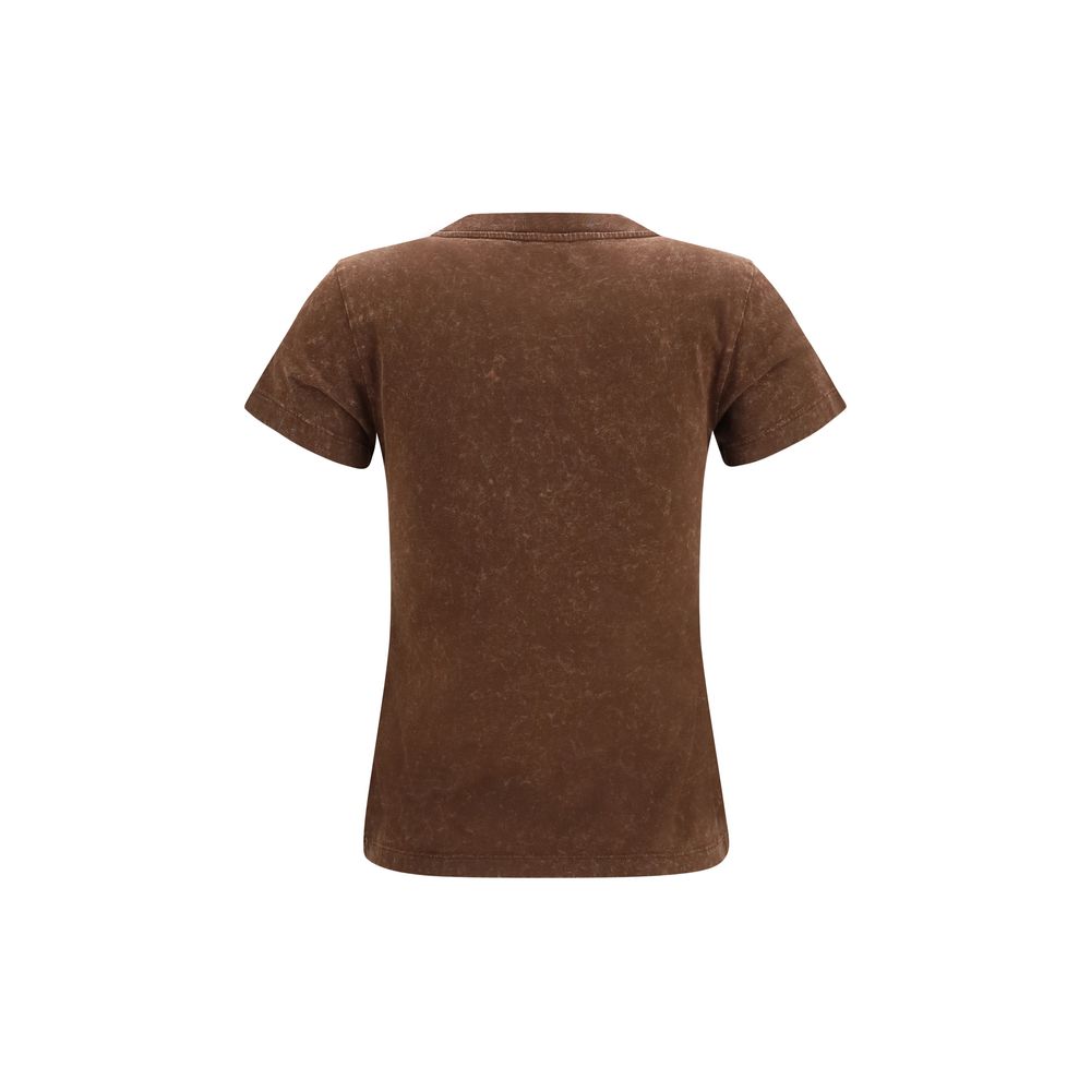 Brown Cotton T-Shirt