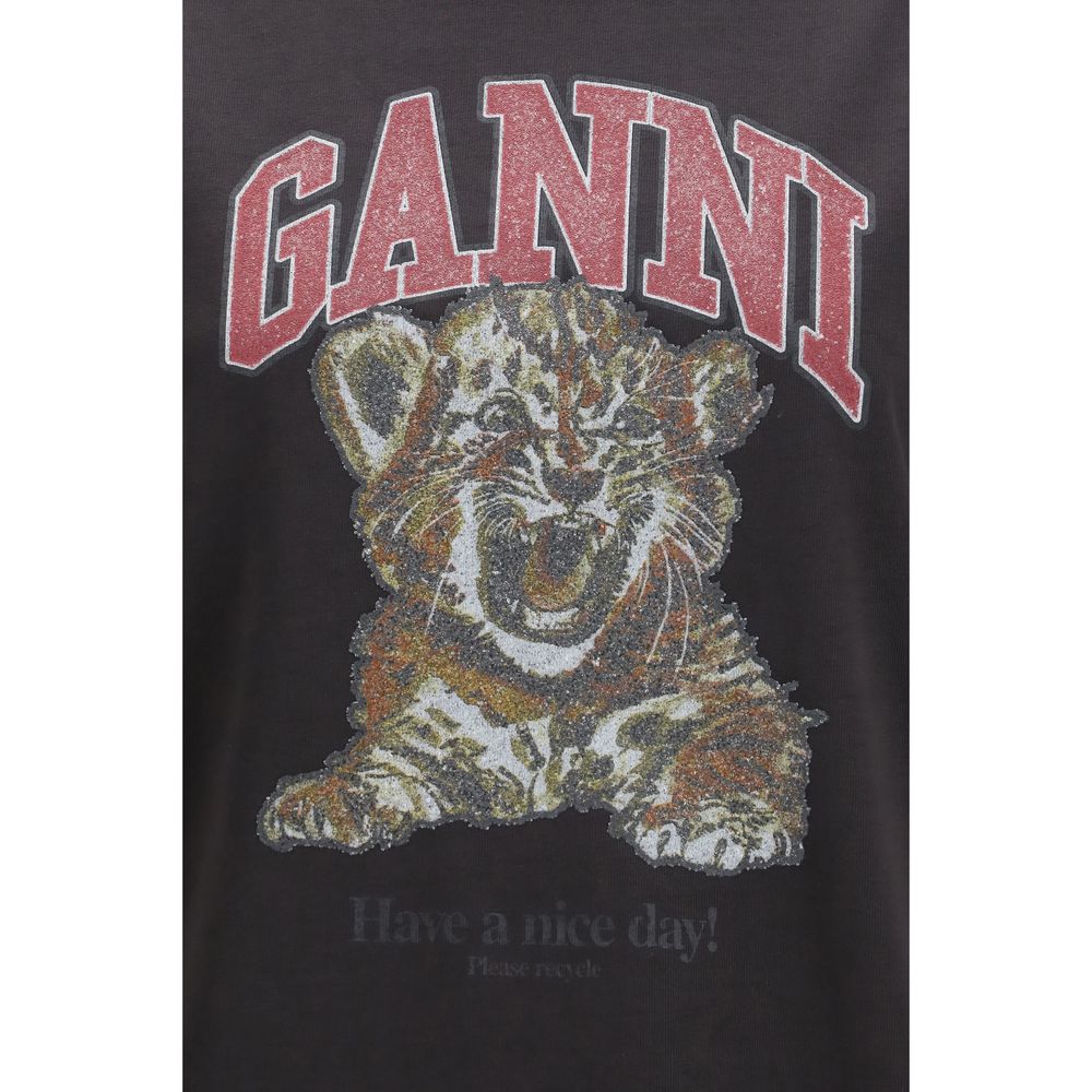 Black Cotton T-Shirt