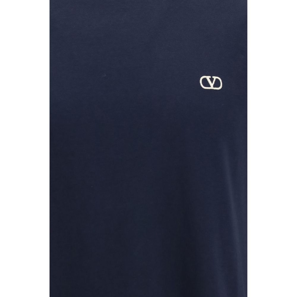Blue Cotton T-Shirt