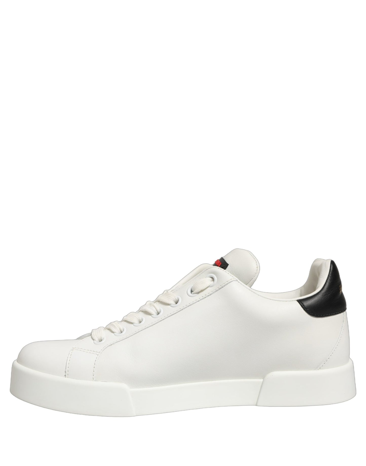 White Patch Calfskin Nappa Portofino Sneakers Shoes