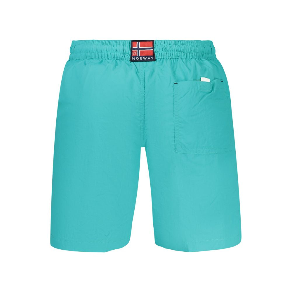 Azzurro Polyamide Men's Swimwear