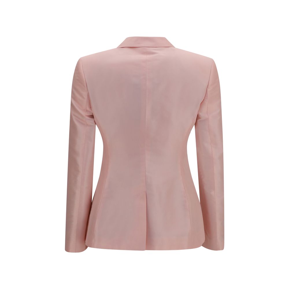 Multicolor Silk Full-Length Jacket