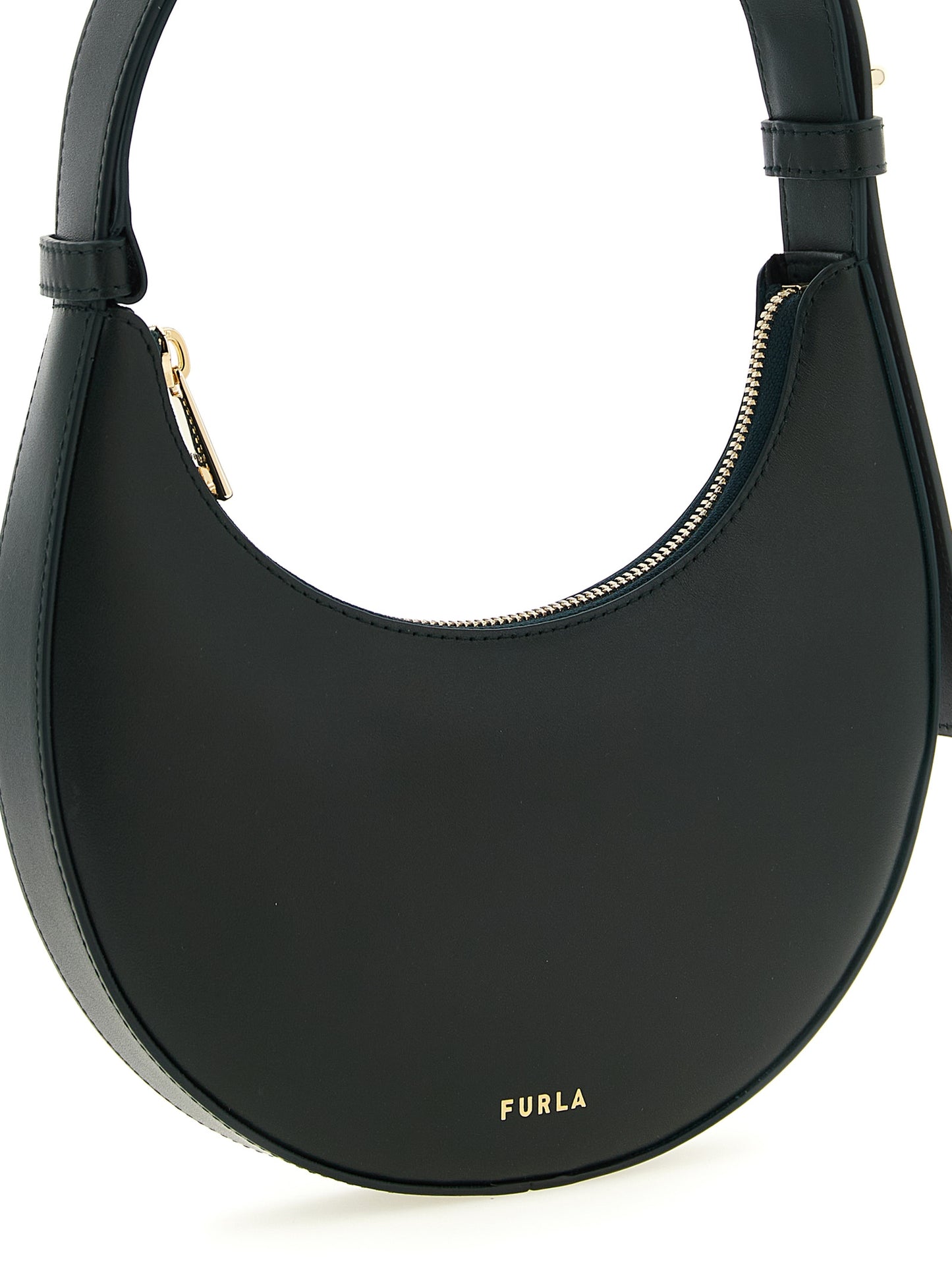 Bicolor Calfskin Shoulder Bag