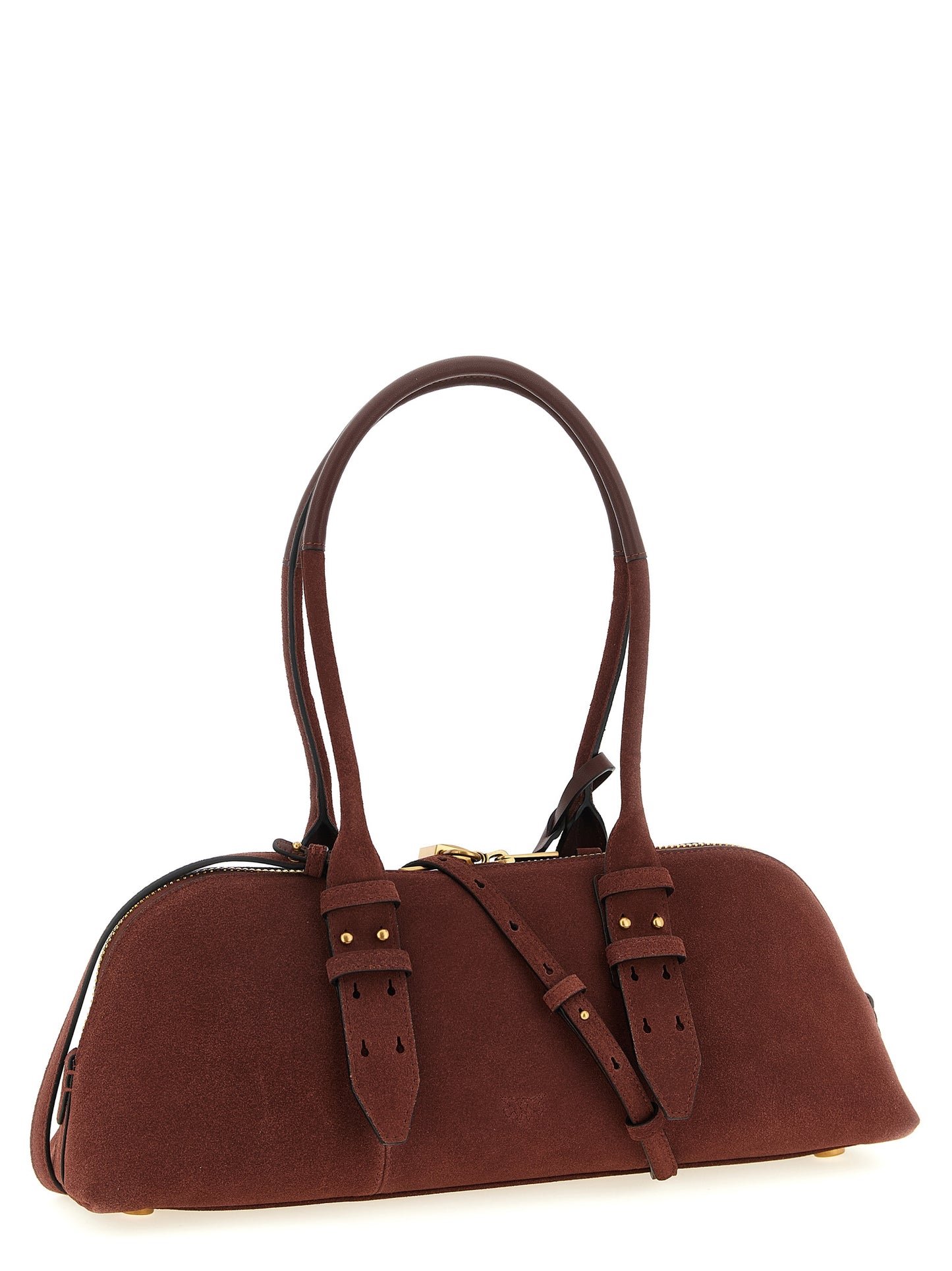 Bordeaux Cowhide Shoulder Bag
