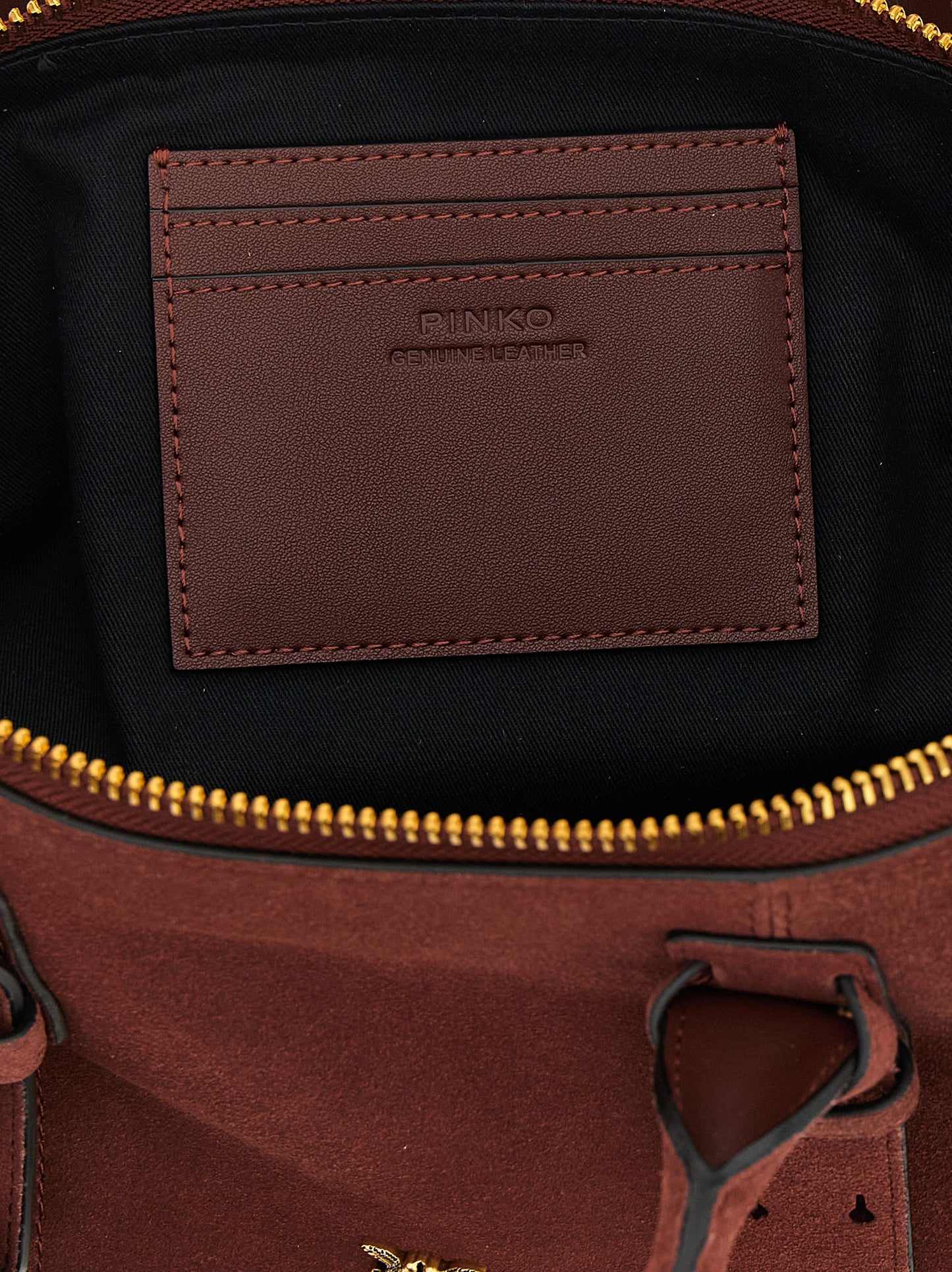 Bordeaux Cowhide Shoulder Bag